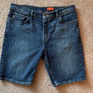 St. John's Bay Dark Blue Jean Shorts
